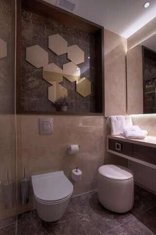 Отель Hotel Riva Петровац Двухместный номер с 1 кроватью с видом на море-10