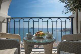 Отель Hotel Riva Петровац Двухместный номер с 1 кроватью с видом на море-1